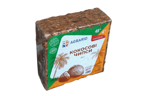 Чіпси кокосові, блок 4кг